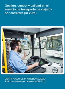UF2221 - Gestin, control y calidad en el servicio de transporte de viajeros por carretera.  Vernica Muoz Campos