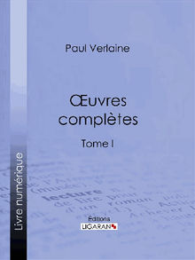 Oeuvres compltes.  Paul Verlaine