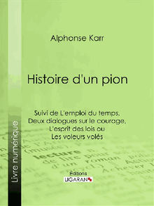 Histoire d'un pion.  Alphonse Karr