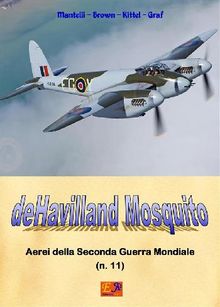 de Havilland Mosquito.  Mantelli Brown