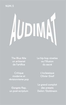 Audimat - Revue n5.  Collectif