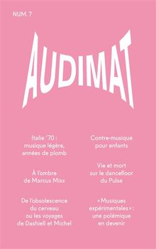 Audimat - Revue n7.  Collectif