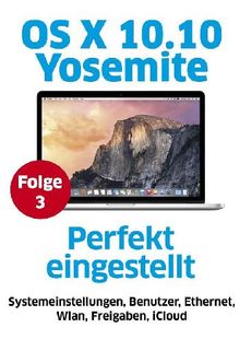 OS X Yosemite - Systemeinstellungen.  Volker Riebartsch