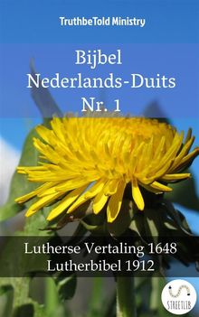 Bijbel Nederlands-Duits Nr. 1.  Adolph Visscher