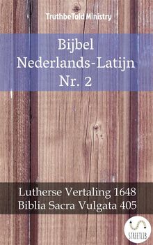 Bijbel Nederlands-Latijn Nr. 2.  Adolph Visscher