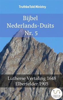 Bijbel Nederlands-Duits Nr. 5.  Adolph Visscher