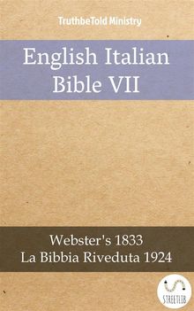 English Italian Bible VII.  Noah Webster