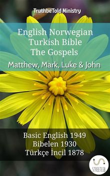 English Norwegian Turkish Bible - The Gospels - Matthew, Mark, Luke & John.  Samuel Henry Hooke