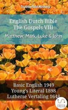 English Dutch Bible - The Gospels VIII - Matthew, Mark, Luke  &  John.  Samuel Henry Hooke