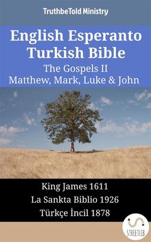 English Esperanto Turkish Bible - The Gospels II - Matthew, Mark, Luke & John.  Ludwik Lazar Zamenhof