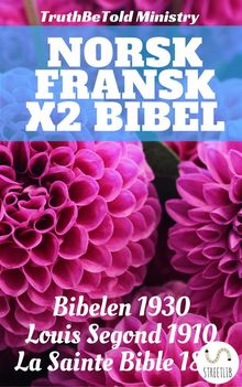 Norsk Fransk x2 Bibel.  Det Norske Bibelselskap