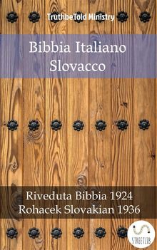 Bibbia Italiano Slovacco.  Giovanni Luzzi