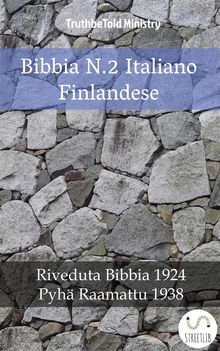 Bibbia N.2 Italiano Finlandese.  Giovanni Luzzi