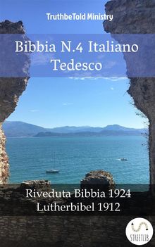 Bibbia N.4 Italiano Tedesco.  Giovanni Luzzi