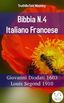 Bibbia N.4 Italiano Francese.  Giovanni Diodati