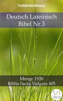 Deutsch Lateinisch Bibel Nr.3.  Hermann Menge