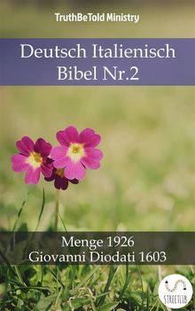 Deutsch Italienisch Bibel Nr.2.  Hermann Menge