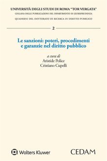 Le sanzioni: poteri, procedimenti e garanzie nel diritto pubblico.  POLICE