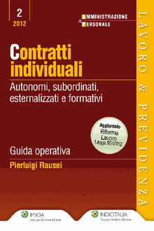 Contratti Individuali.  Pierluigi Rausei