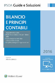 Bilancio e Principi Contabili 2016.  Alberto Quagli