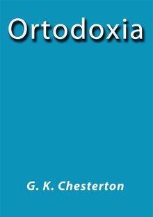 Ortodoxia.  G.K. Chesterton