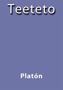 Teeteto.  Platon