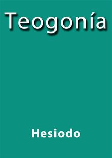 Teogonia.  Hesodo