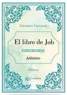 El libro de Job.  Annimo