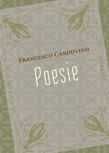 Poesie.  Francesco Cardovino