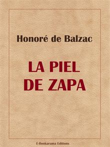 La piel de zapa.  Honor de Balzac