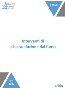 Interventi di disassuefazione dal fumo.  Silvia Emendi