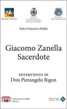 Giacomo Zanella Sacerdote.  a cura di Italo Francesco Baldo