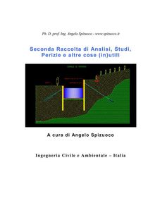 Seconda Raccolta di Analisi, Studi, Perizie e altre cose (in)utili.  Ph. D. prof. ing. Angelo Spizuoco