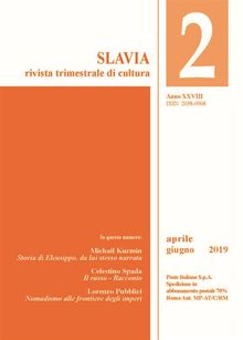 Slavia - N. 2 - 2019.  Silvia Apolloni