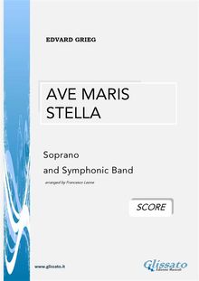 Ave Maris Stella - E.Grieg (SCORE).  Francesco Leone