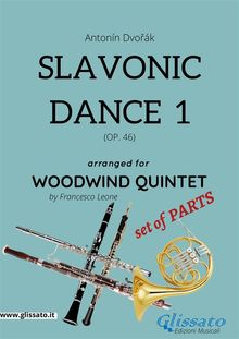 Woodwind Quintet: Slavonic Dance no.1 by Dvo?k (set of parts).  Francesco Leone