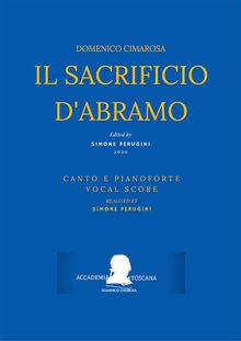 Cimarosa: Il sacrificio d'Abramo.  a cura di) Domenico Cimarosa (Simone Perugini