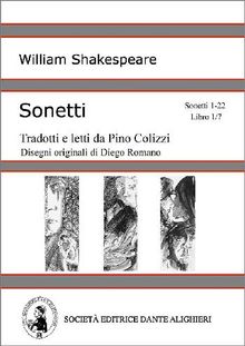 Sonetti - Sonetti 1-22 Libro 1/7 (versione PC o MAC).  William Shakespeare