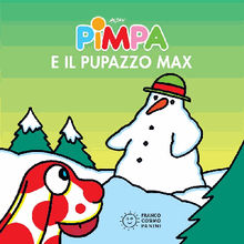 Pimpa e il pupazzo Max.  Francesco Tullio-Altan