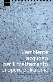 L'ambiente acquoso per il trattamento di opere policrome.  Paolo Cremonesi