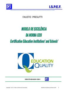 Modelo de Excelencia CEIS.  Fausto Presutti