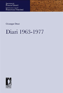 Diari 1963-1977.  Francesca; Linari Nencioni