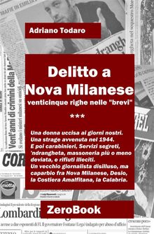 Delitto a Nova Milanese.  Adriano Todaro