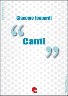 Canti.  Giacomo Leopardi