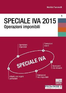 Speciale IVA 2015. Operazioni imponibili.  Matilde Fiammelli