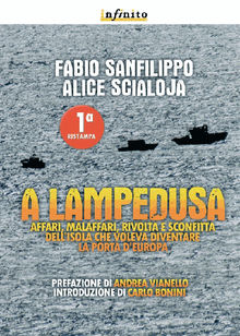 A Lampedusa.  Fabio Sanfilippo