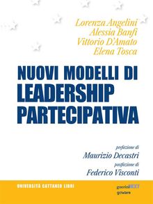 Nuovi modelli di leadership partecipativa.  Vittorio DAmato