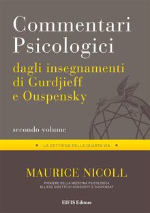 Commentari Psicologici - volume 2.  Maurizio Graziani