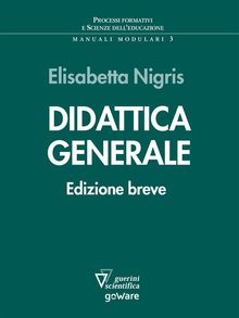 Didattica generale.  Elisabetta Nigris