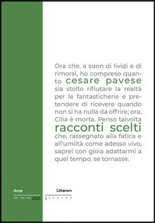 Racconti scelti.  Cesare Pavese